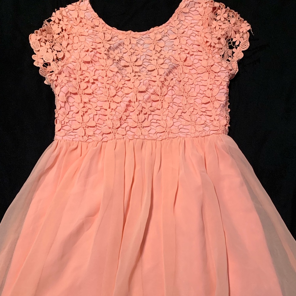 Lace Flowed Dress